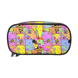 Peace by Nico Bielow Pencil Pouch/Large (Model 1680)