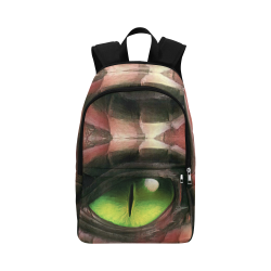 Dragon Eye-Red Fabric Backpack for Adult (Model 1659)