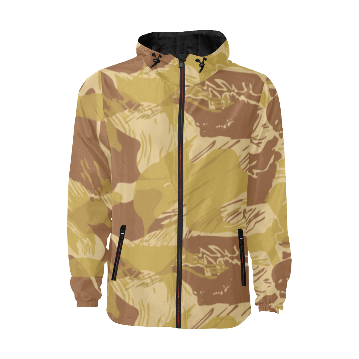 Rhodesian Brushstroke Arid Camouflage All Over Print Quilted ...