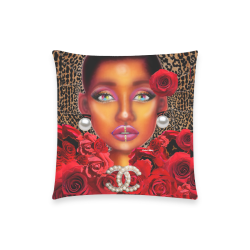 coco redd 2Pill Custom  Pillow Case 18"x18" (one side) No Zipper