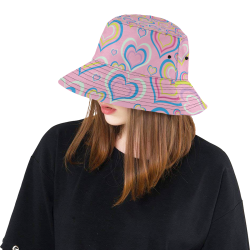 sweet heart All Over Print Bucket Hat