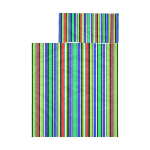 Vivid Colored Stripes 2 Kids' Sleeping Bag