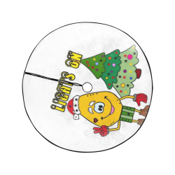 Lights by Nico Bielow Christmas Tree Skirt 47" x 47"