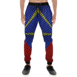 LA REUNION FLAG Men's All Over Print Sweatpants (Model L11)