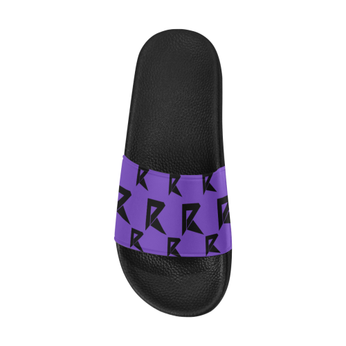 Women's Slide Sandals (Purple) Women's Slide Sandals (Model 057)