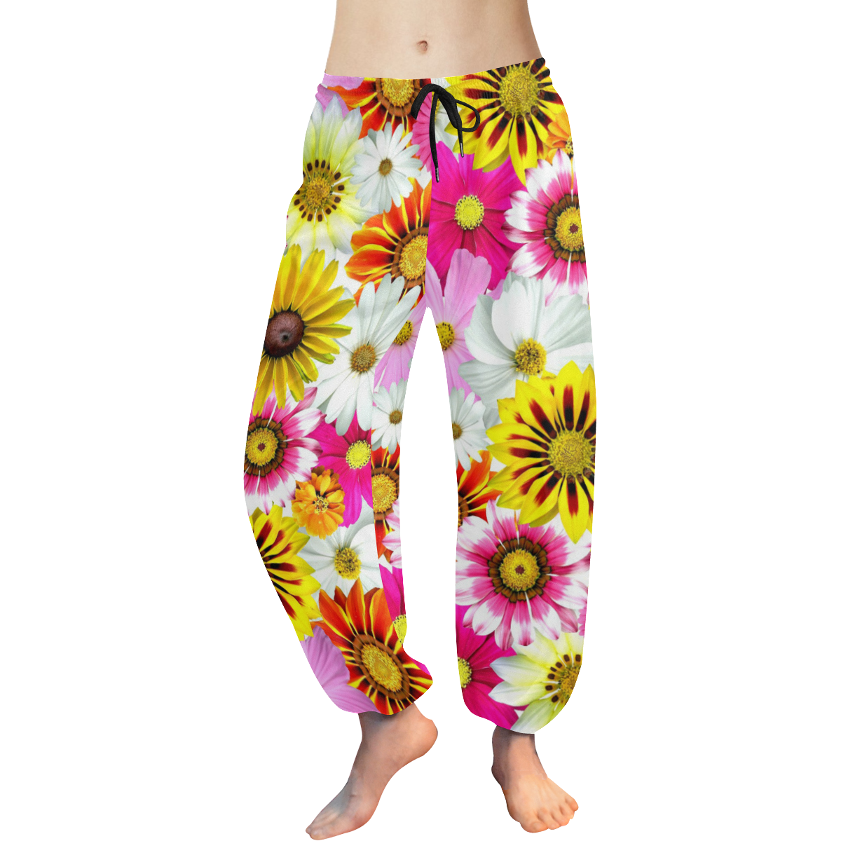 Spring Time Flowers 1 Women's All Over Print Harem Pants (Model L18 ...