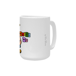 Ho Funny Gnom by Nico Bielow Custom Ceramic Mug (15OZ)