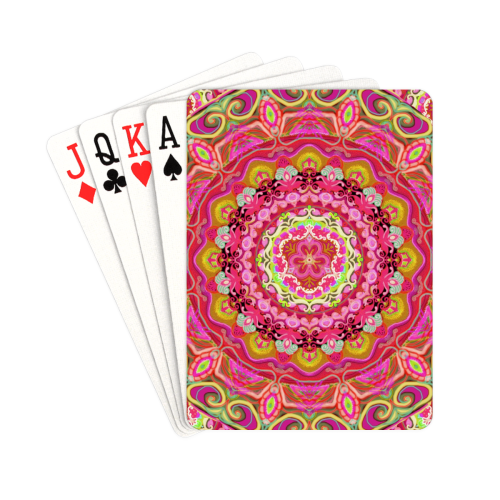 russian mandala 21 Playing Cards 2.5"x3.5"