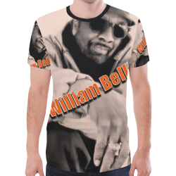 William Bell Cool 2 Sepia New All Over Print T-shirt for Men (Model T45)