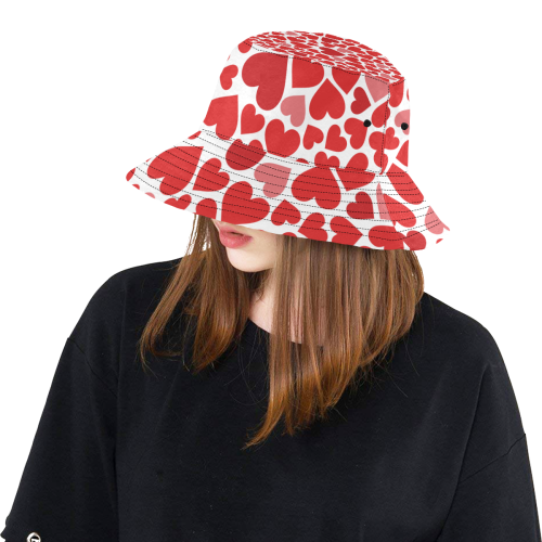 love pattern 5 All Over Print Bucket Hat