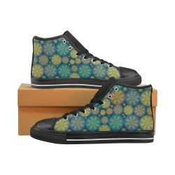 zappwaits 02_08_19 Women's Classic High Top Canvas Shoes (Model 017)