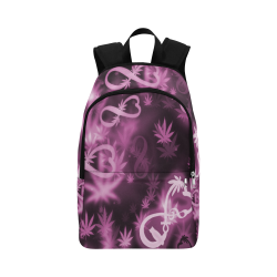 INFINITY PURPLE COSMOS Fabric Backpack for Adult (Model 1659)