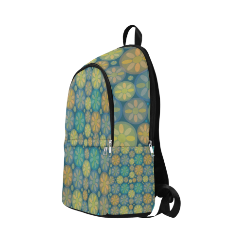 zappwaits flower Fabric Backpack for Adult (Model 1659)