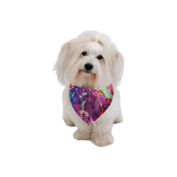 Colors by Nico Bielow Pet Dog Bandana/Large Size