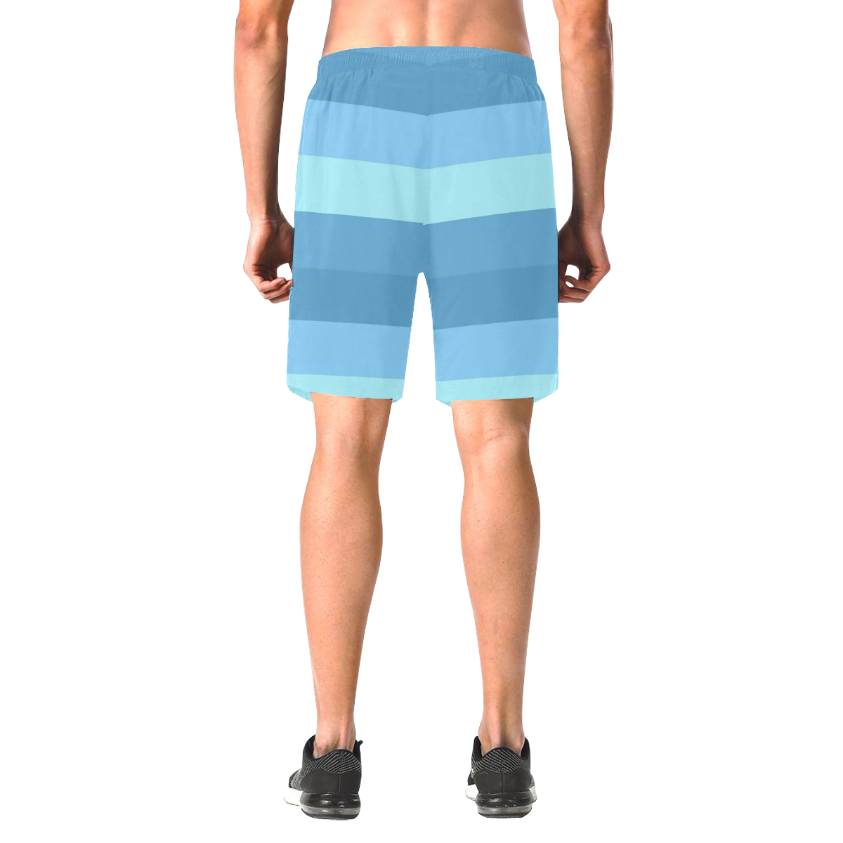 Men's Elastic Beach Shorts (AOP)