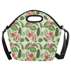 Tropical Neoprene Lunch Bag/Large (Model 1669)