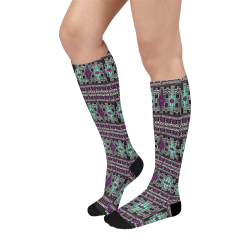 Armenian Folk Art Over-The-Calf Socks