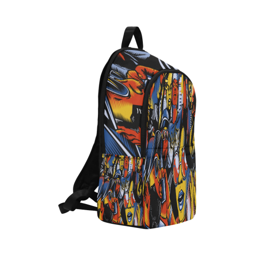 Grime Rap Art Inspired by the P Money Video Originators Fabric Backpack for Adult (Model 1659)