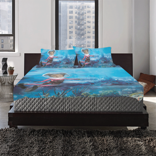 Atlantis Bed Set 3-Piece Bedding Set