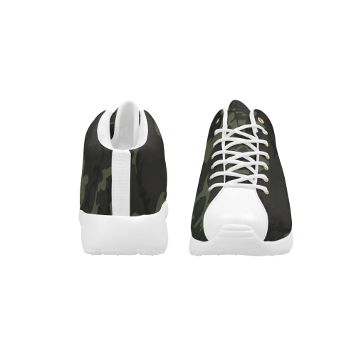 Camo Green Men's Basketball Training Shoes (Model 47502)