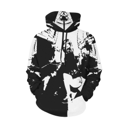 staytrue_eatmee by Family Street-bl All Over Print Hoodie for Men (USA Size) (Model H13)