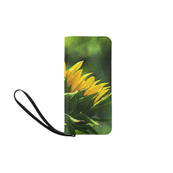 Sunflower New Beginnings Women's Clutch Purse (Model 1637)