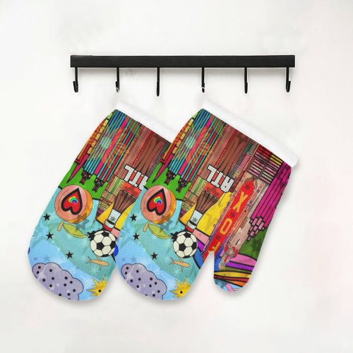 Atl by Nico Bielow Oven Mitt (Two Pieces)