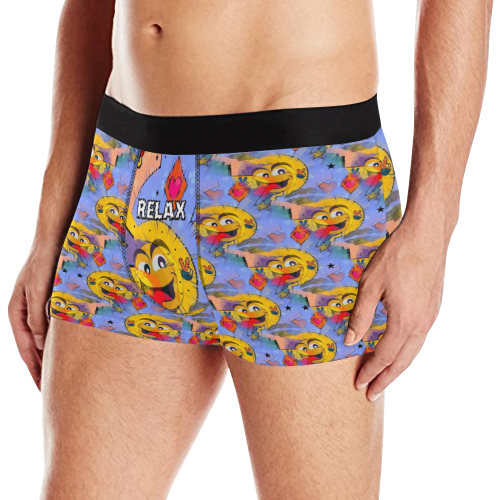 Relax Popart by Nico Bielow Men's All Over Print Boxer Briefs (Model L10)