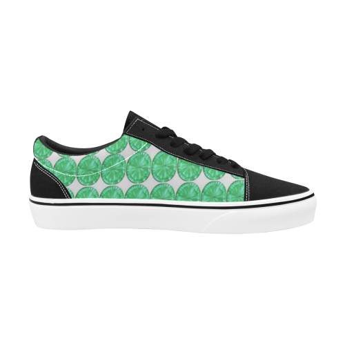 emerald Men's Low Top Skateboarding Shoes (Model E001-2)