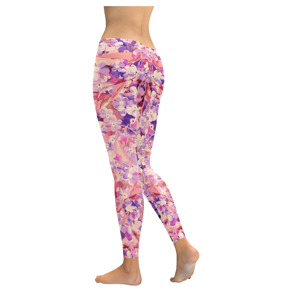 fish Women's Low Rise Leggings (Invisible Stitch) main image 1
