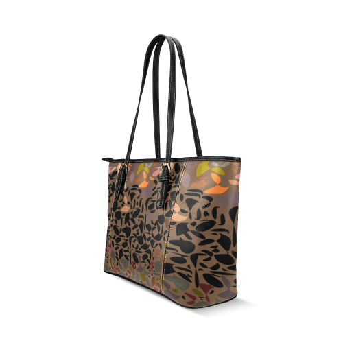 zappwaits art 6 Leather Tote Bag/Small (Model 1640)