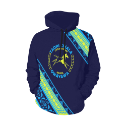 Little Wound All Over Print Hoodie for Women (USA Size) (Model H13)