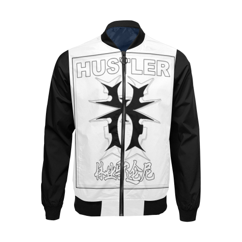 Hustler Shaolin Gear Xin Xaio Jacket All Over Print Bomber Jacket for Men/Large Size (Model H19)