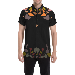 zappwaits z344 Men's All Over Print Short Sleeve Shirt/Large Size (Model T53)