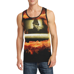 Grammy Winner William Bell On Fire Men's All Over Print Tank Top (Model T57)