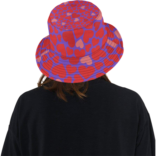 love pattern 4 All Over Print Bucket Hat