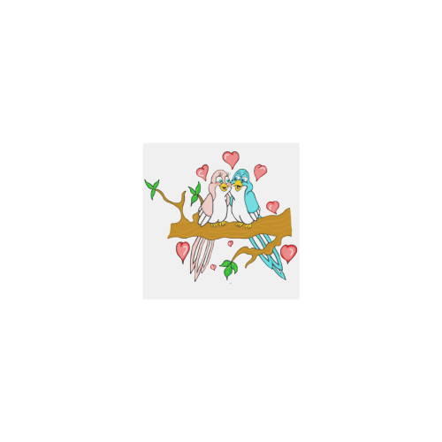 Love Birds Personalized Temporary Tattoo (15 Pieces)