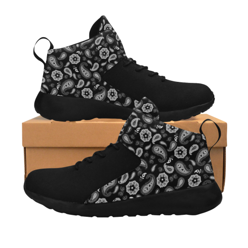 Black on Black Men's Chukka Training Shoes (Model 57502)