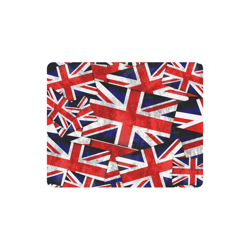 Union Jack British UK Flag Rectangle Mousepad | ID: D4515606