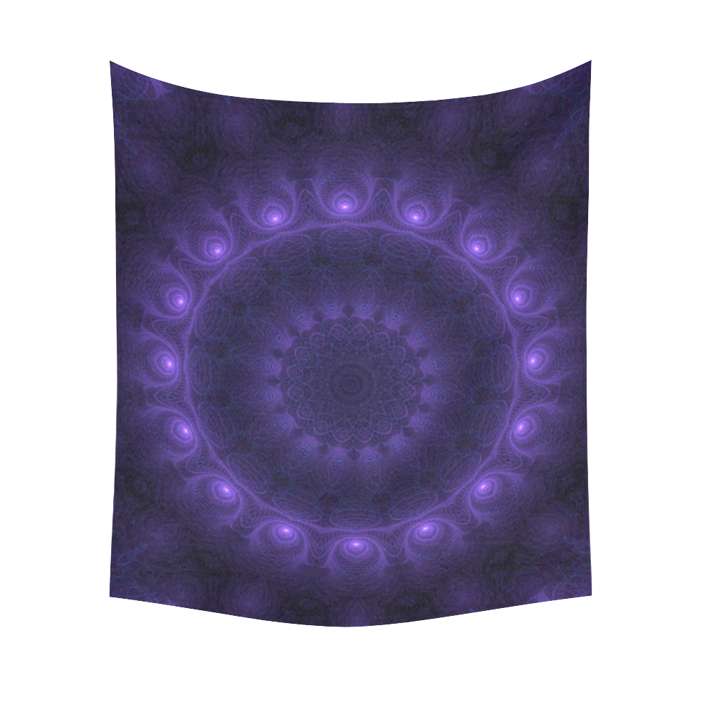 Void Energy Spiritual Mandala Blacklight Magick Cotton Linen Wall ...