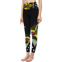 I Am Inertia Women's All Over Print High-Waisted Leggings (Model L36)