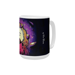 Marilyn Monroe Glitzer Popart" by Nico Bielow Custom Ceramic Mug (15OZ)