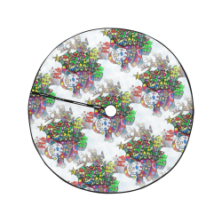 Ho Ho Ho X Mas by Nico Bielow Christmas Tree Skirt 47" x 47"