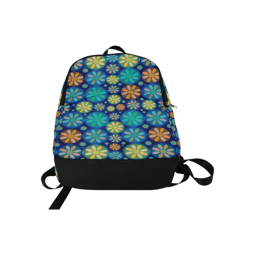 zappwaits flower 02 Fabric Backpack for Adult (Model 1659)