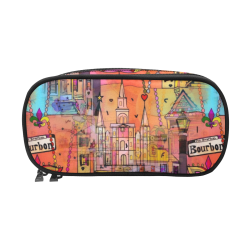 New Orleans by Nico Bielow Pencil Pouch/Large (Model 1680)