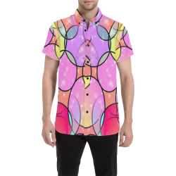 Chaos by Popart Lover Men's All Over Print Short Sleeve Shirt (Model T53)