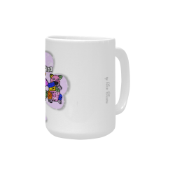 Just right Popart by Nico Bielow Custom Ceramic Mug (15OZ)