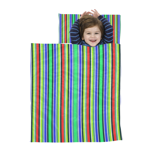 Vivid Colored Stripes 2 Kids' Sleeping Bag
