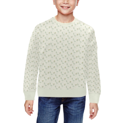 Little Cute Birds All Over Print Crewneck Sweatshirt for Kids (Model H29)