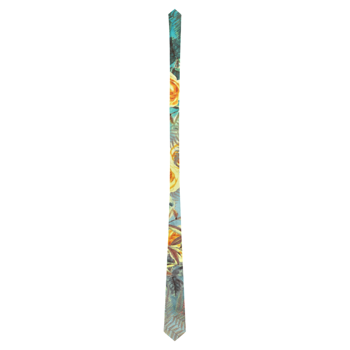 Hidden Pattern Tie flowers #flowers #pattern Custom Peekaboo Tie with Hidden Picture | ID ...